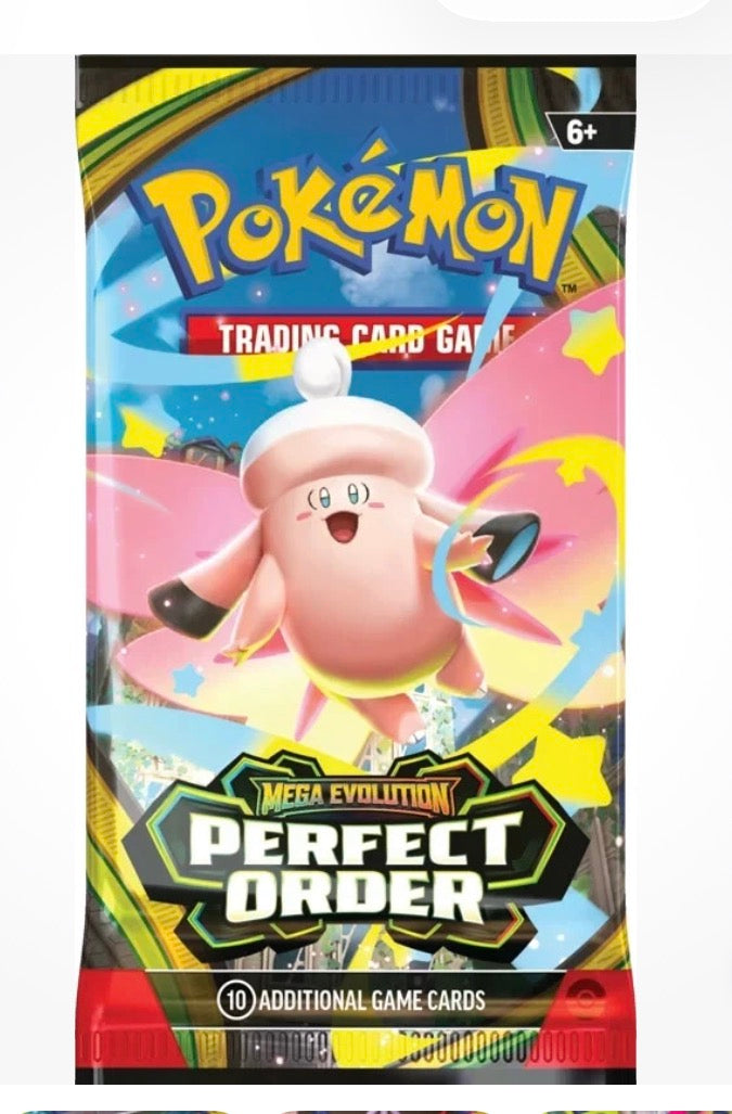 Pokemon perfect order booster pack (two per customer only)