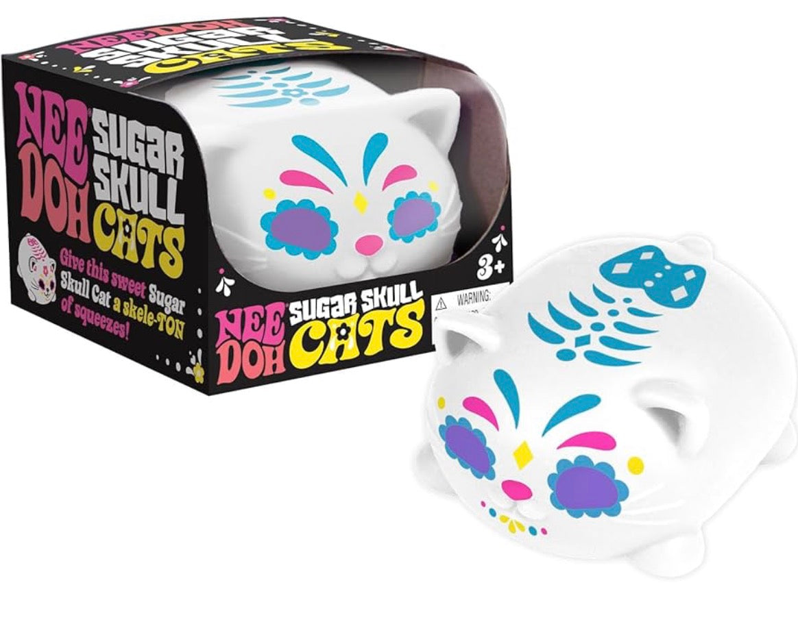 Sugar Skull Cats Needoh (1 per customer)