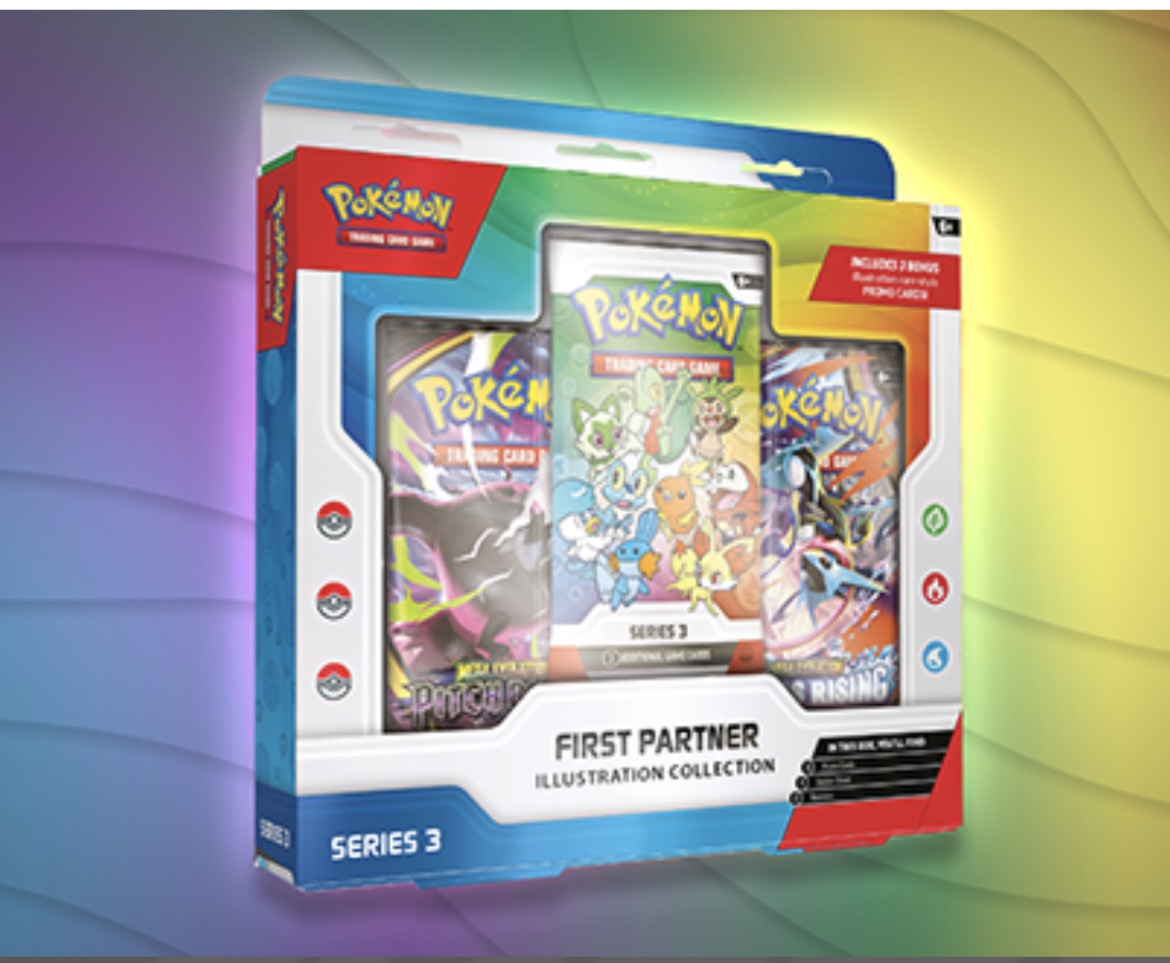 Pokemon First Partner Illustration Collection Series 3 ( one per customer only)