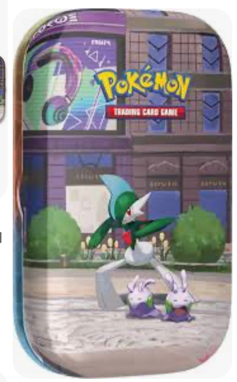 Lumiose City Mini Tins ( 1 per customer from the whole collection )