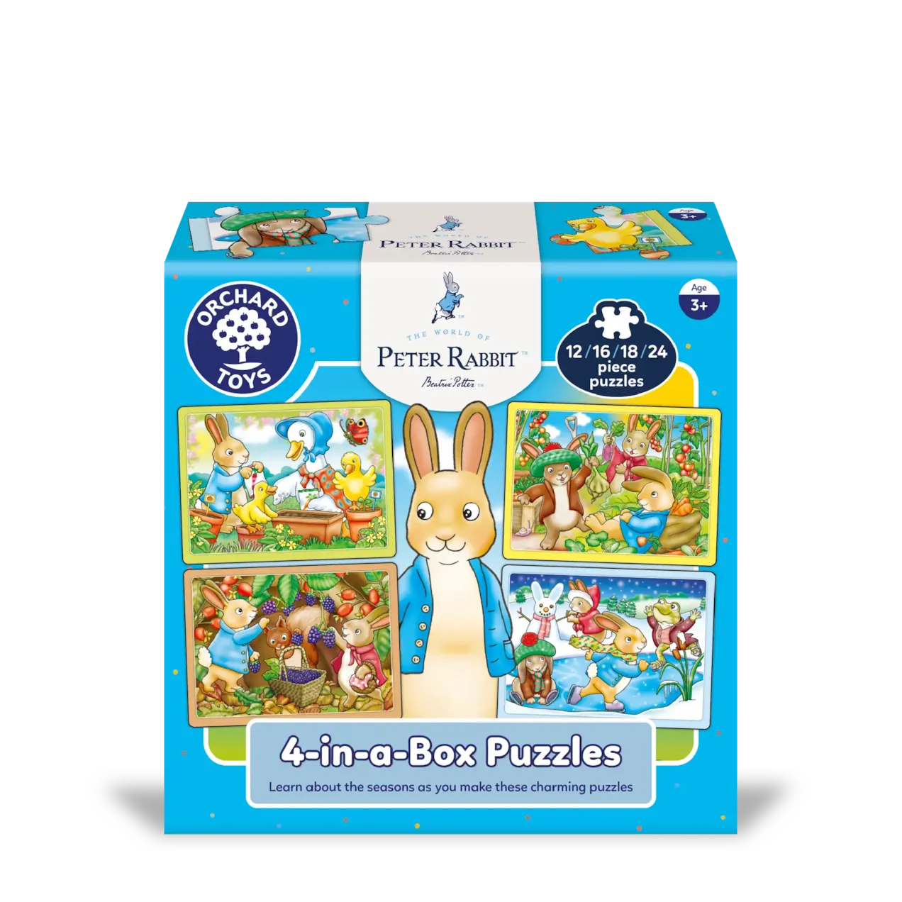 Peter Rabbit 4 in a box puzzles