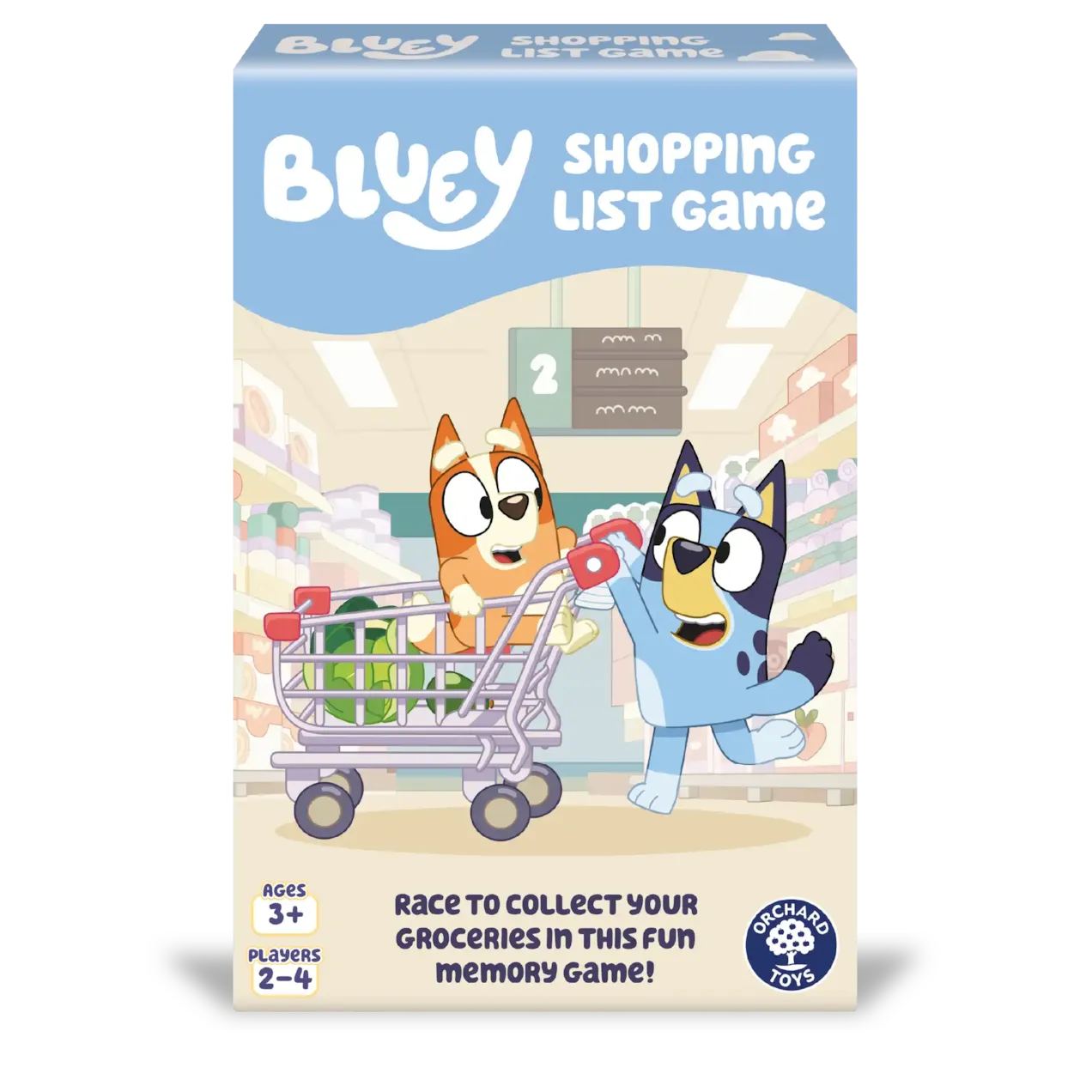 Bluey Shopping List Game