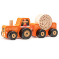 Tractor with Bale