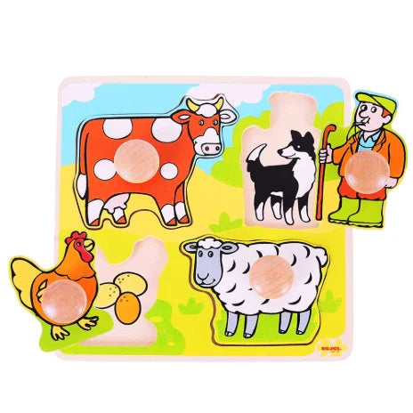Farm Peg Puzzle