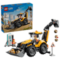 City Yellow Backhoe Loader