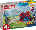 Spidey on his Motorcycle vs Rhino
