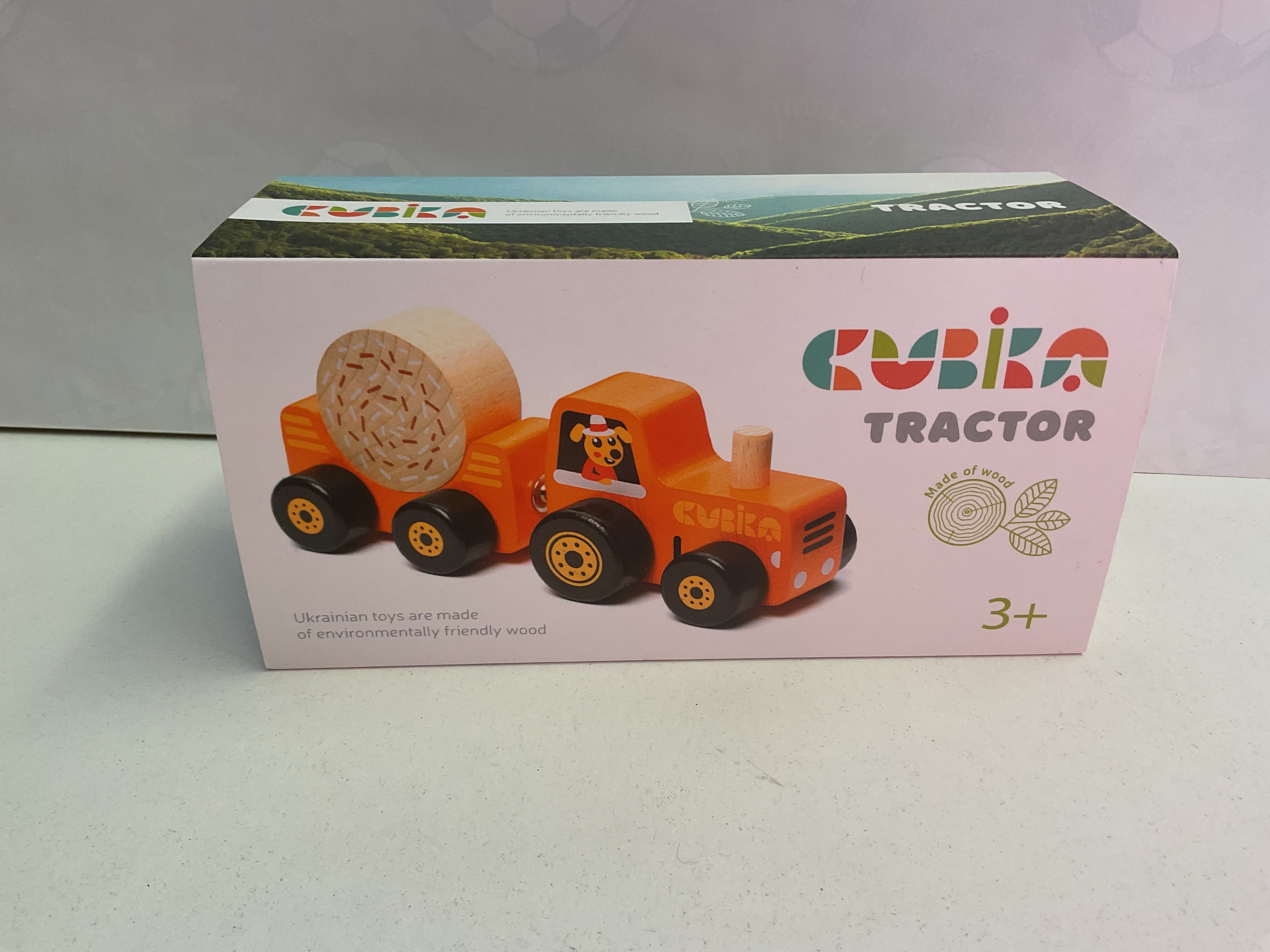 Tractor with Bale