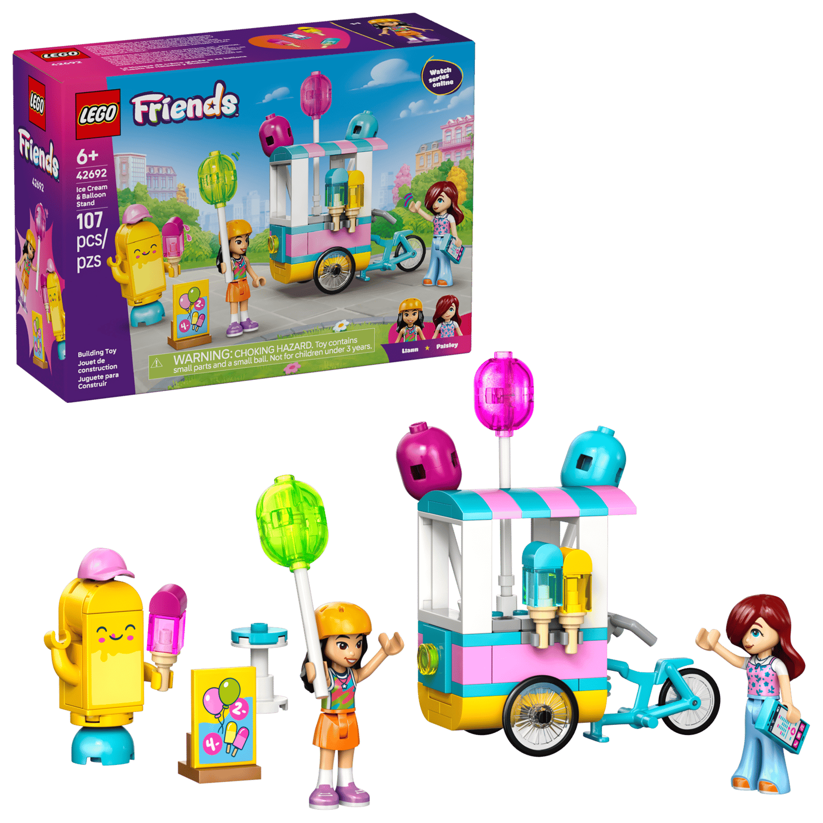 Ice Cream & Balloon Stand