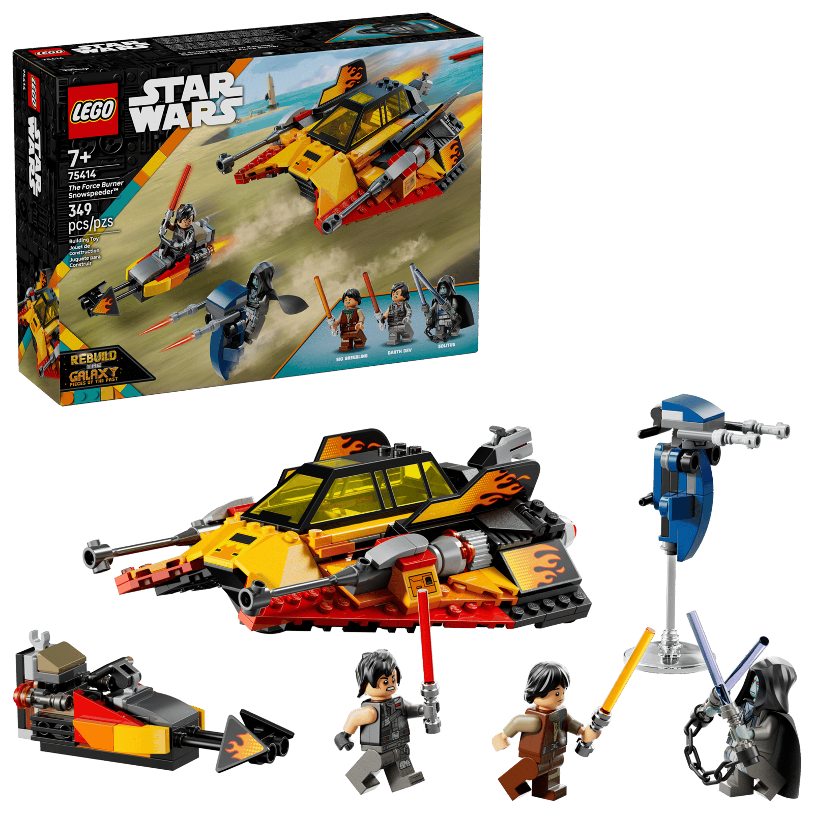 The Force Burner Snowspeeder