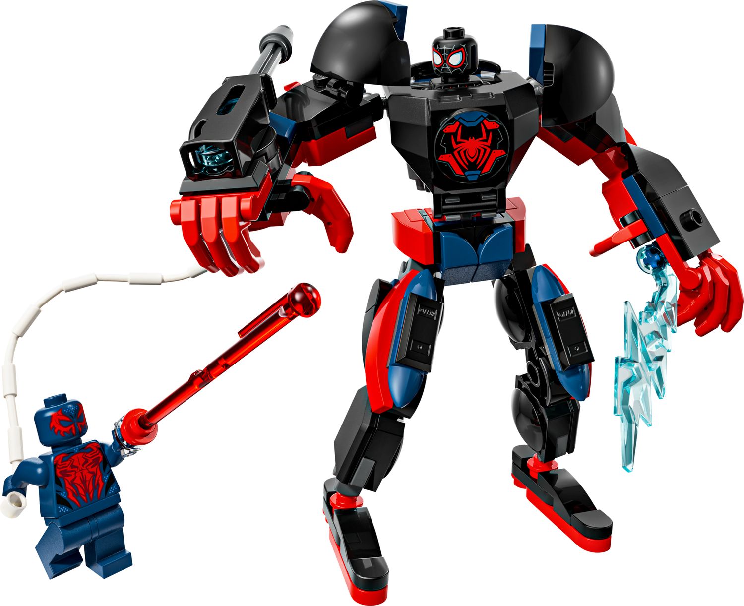 Miles Morales Mech vs Spider Man 2099