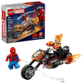 Spider Man vs Ghost Rider Motorcycle