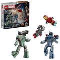 Iron Man and War Machine vs Hammer Drones