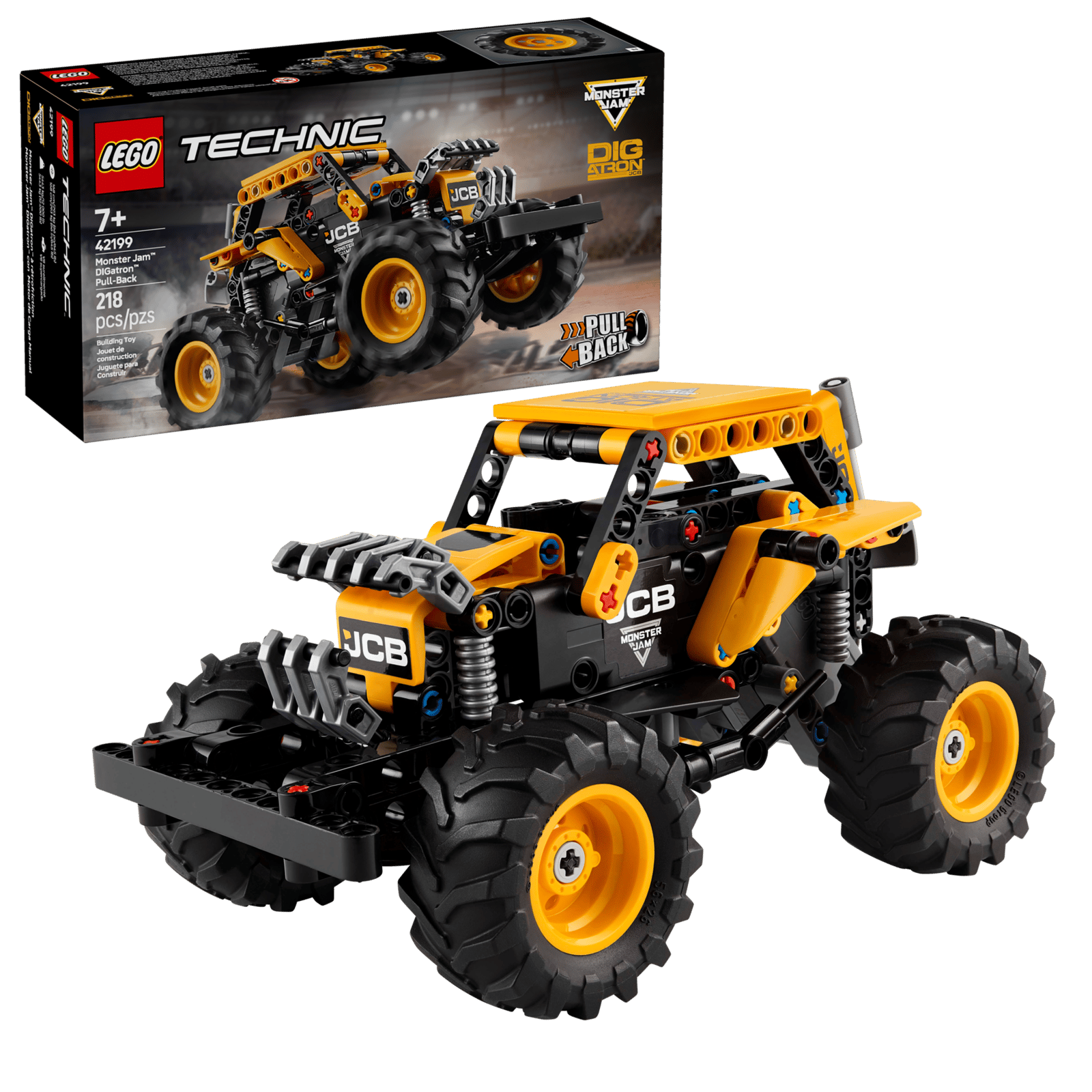 Monster Jam DIGatron Pull back