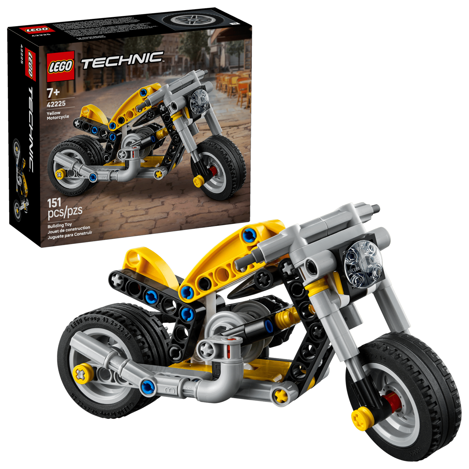 Yellow Motorbike