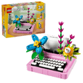 Typewriter with Flowers