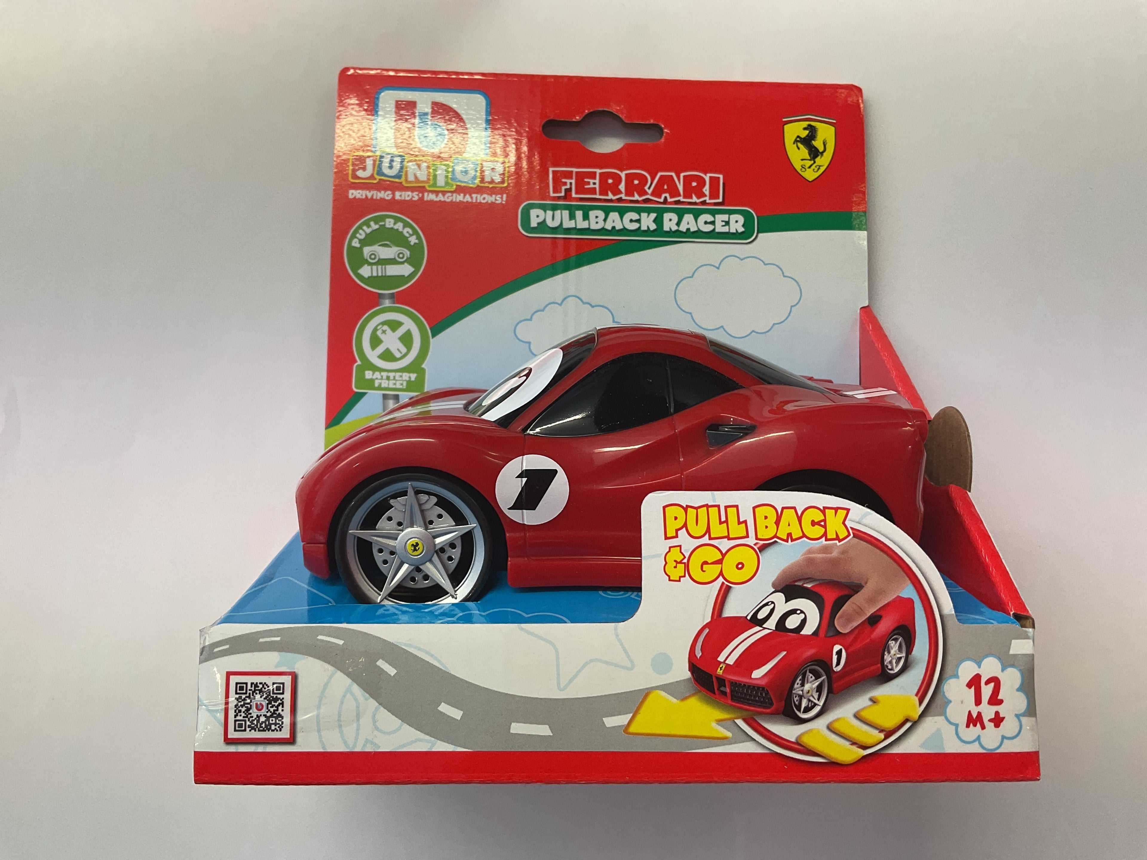 Ferrari Pull Back Racer