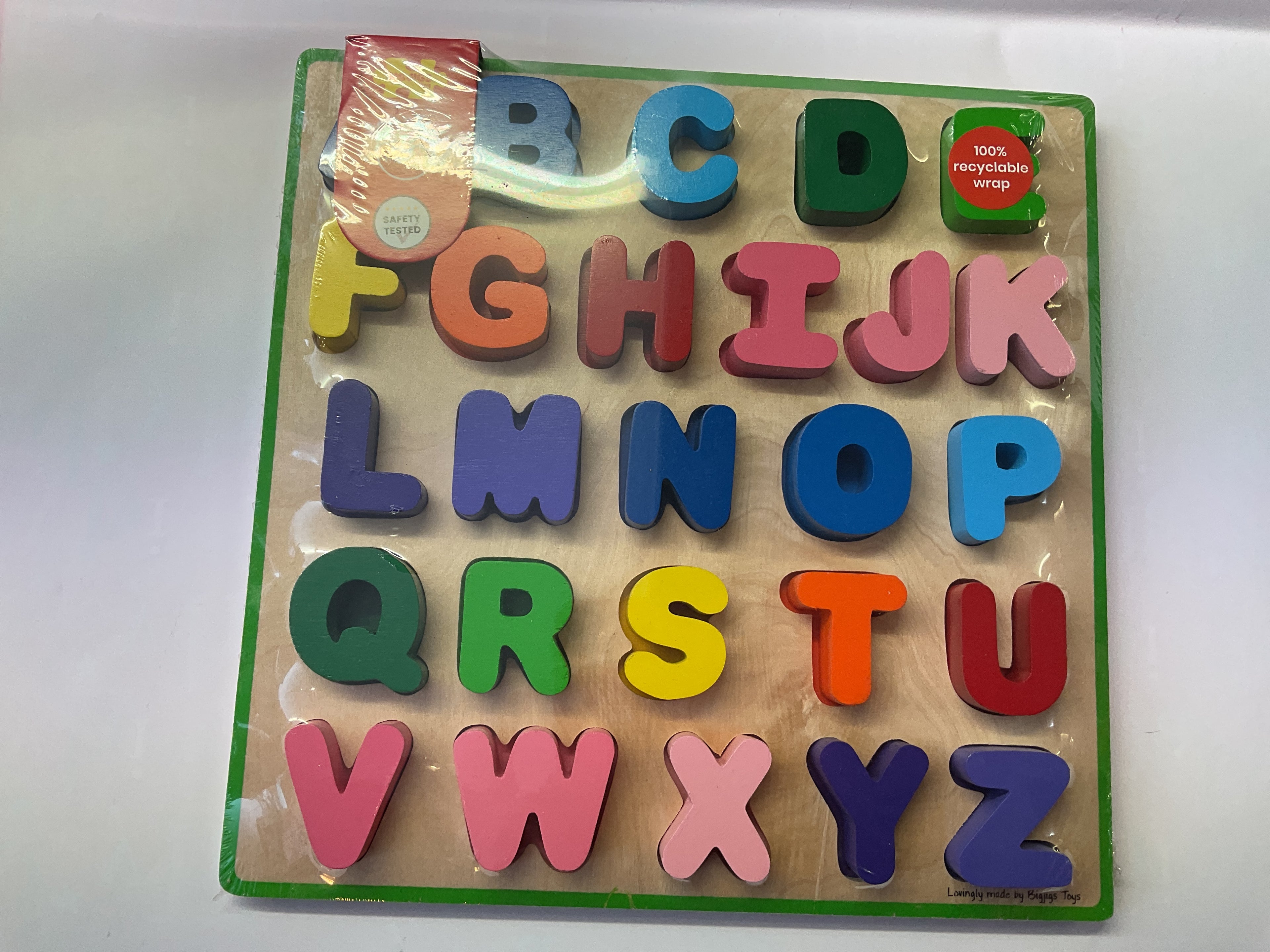 Uppercase Letters Puzzle