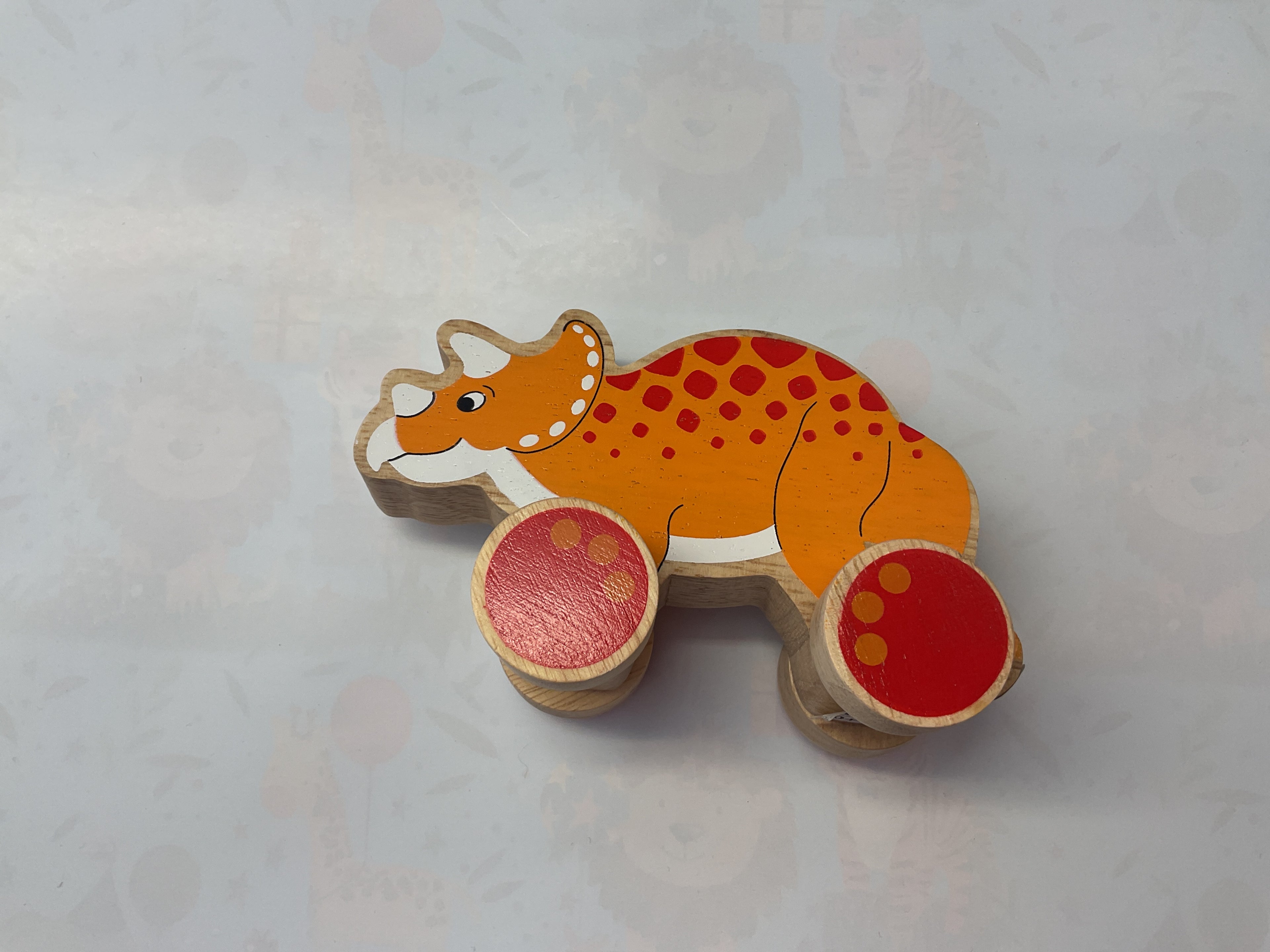 Triceratops on Wheels