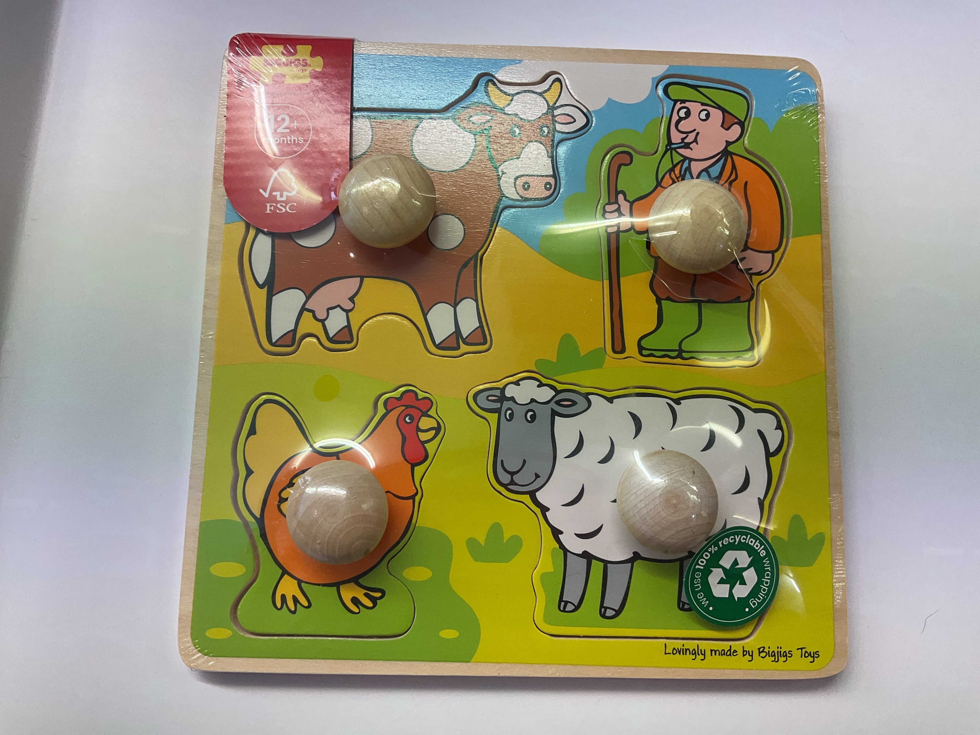 Farm Peg Puzzle
